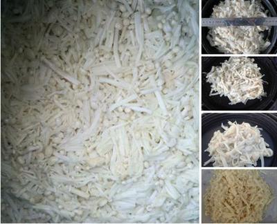 白色金针菇与金针菇 同源异彩的食材探索